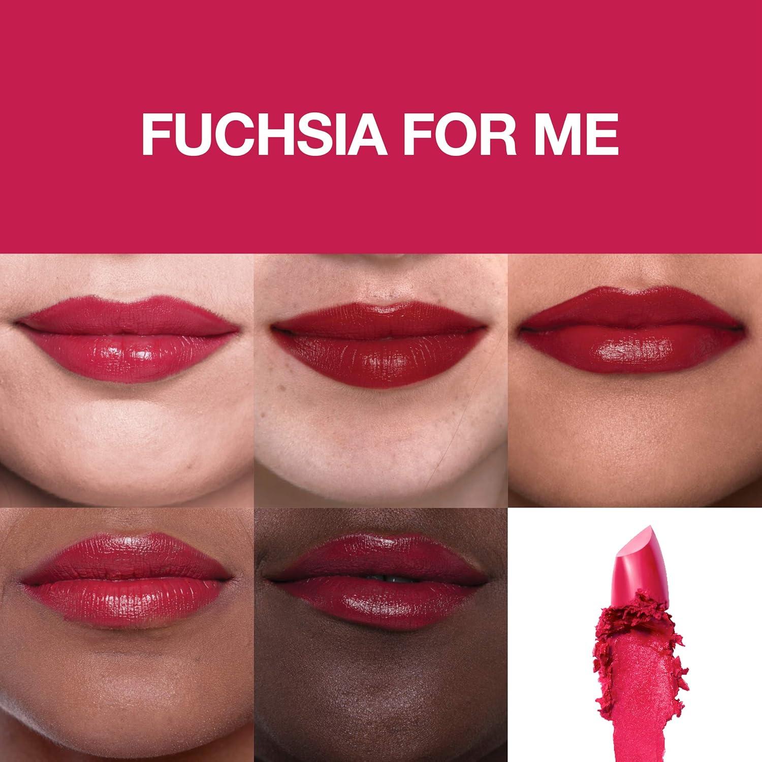 imageMaybelline Color Sensational Made for All Lipstick Crisp Lip Color ampamp Hydrating Formula Ruby For Me Red 1 Count379 FUCHSIA FOR ME