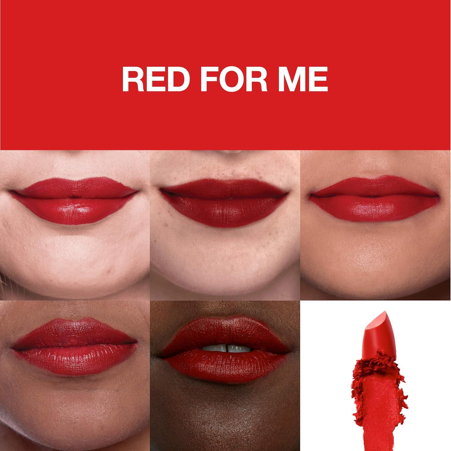imageMaybelline Color Sensational Made for All Lipstick Crisp Lip Color ampamp Hydrating Formula Ruby For Me Red 1 Count382 RED FOR ME