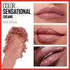 imageMaybelline Color Sensational Lipstick Lip Makeup Cream Finish Hydrating Lipstick Nude Lust Nude 1 Count177 BARE REVEAL