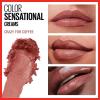 imageMaybelline Color Sensational Lipstick Lip Makeup Cream Finish Hydrating Lipstick Nude Lust Nude 1 Count275 CRAZY FOR COFFEE