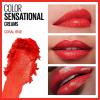 imageMaybelline Color Sensational Lipstick Lip Makeup Cream Finish Hydrating Lipstick Nude Lust Nude 1 Count344 CORAL RISE