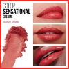 imageMaybelline Color Sensational Lipstick Lip Makeup Cream Finish Hydrating Lipstick Nude Lust Nude 1 Count366 SUNSET SPARK