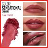 imageMaybelline Color Sensational Lipstick Lip Makeup Cream Finish Hydrating Lipstick Nude Lust Nude 1 Count435 PLUM PERFECT