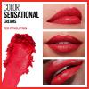 imageMaybelline Color Sensational Lipstick Lip Makeup Cream Finish Hydrating Lipstick Nude Lust Nude 1 Count630 RED REVOLUTION