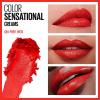 imageMaybelline Color Sensational Lipstick Lip Makeup Cream Finish Hydrating Lipstick Nude Lust Nude 1 Count895 ON FIRE RED