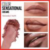 imageMaybelline Color Sensational Lipstick Lip Makeup Cream Finish Hydrating Lipstick Nude Lust Nude 1 Count940 TOUCHABLE TAUPE