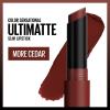 imageMaybelline Color Sensational Ultimatte Matte Lipstick NonDrying Intense Color Pigment More Taupe Rose Nude 1 Count188 MORE CEDAR