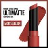 imageMaybelline Color Sensational Ultimatte Matte Lipstick NonDrying Intense Color Pigment More Taupe Rose Nude 1 Count288 MORE AUBURN