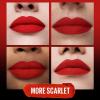 imageMaybelline Color Sensational Ultimatte Matte Lipstick NonDrying Intense Color Pigment More Taupe Rose Nude 1 Count299 MORE SCARLET