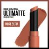 imageMaybelline Color Sensational Ultimatte Matte Lipstick NonDrying Intense Color Pigment More Taupe Rose Nude 1 Count688 MORE SEPIA
