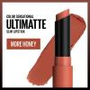 imageMaybelline Color Sensational Ultimatte Matte Lipstick NonDrying Intense Color Pigment More Taupe Rose Nude 1 Count788 MORE HONEY