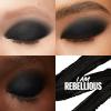 imageMaybelline Color Tattoo Longwear MultiUse Eye Shadow Stix Eye Makeup I am Unique Vivid Pink Matte 1 Count100 I AM REBELLIOUS MATTE BLACK