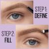 imageMaybelline Express Brow 2In1 Pencil and Powder Eyebrow Makeup Deep Brown 1 Count250 BLONDE