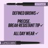 imageMaybelline Express Brow Ultra Slim Eyebrow Makeup Brow Pencil with Precision Tip and Spoolie for Defined Eyebrows Deep Brown 1 Count250 BLONDE