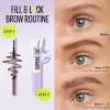 imageMaybelline Express Brow Ultra Slim Eyebrow Makeup Brow Pencil with Precision Tip and Spoolie for Defined Eyebrows Deep Brown 1 Count264 BLACK