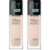 imageMaybelline Fit Me Matte  Poreless Liquid OilFree Foundation Makeup Cappuccino 1 Count Packaging May Vary112 NATURAL IVORY