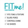 imageMaybelline Fit Me Matte  Poreless Liquid OilFree Foundation Makeup Cappuccino 1 Count Packaging May Vary230 NATURAL BUFF