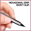 imageMaybelline Hyper Easy Liquid Pen NoSkip Eyeliner Satin Finish Waterproof Formula Pitch Black 0018 Fl OzPITCH BROWN