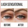 imageMaybelline Lash Sensational Waterproof Mascara Lengthening and Volumizing for a Full Fan EffectVery Black 1 CountVERY BLACK