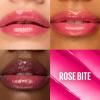 imageMaybelline Lifter Glaze Oil Balm with Hyaluronic Acid and Hydrating Oil Blend Lip Balm with 24HRs of Smooth Moisturizing Shine Rose Bite Sheer Hot PinkRose Bite