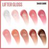 imageMaybelline New York Lifter Gloss Hydrating Lip Gloss with Hyaluronic Acid Taffy Sheer Berry 1 Count014 heat