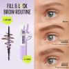 imageMaybelline Super Lock Brow Glue Eyebrow Gel Lightweight and Waterproof Tinted Brow Gel For Up To 24HR Hold Black 1 Count000 Clear