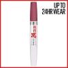 imageMaybelline Super Stay 24 2Step Liquid Lipstick Makeup Long Lasting Highly Pigmented Color with Moisturizing Balm Frozen Rose Mauve Pink 1 Count245 FIRMLY MAUVE
