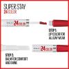 imageMaybelline Super Stay 24 2Step Liquid Lipstick Makeup Long Lasting Highly Pigmented Color with Moisturizing Balm Frozen Rose Mauve Pink 1 Count5 EVERLASTING WINE