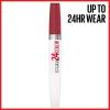 imageMaybelline Super Stay 24 2Step Liquid Lipstick Makeup Long Lasting Highly Pigmented Color with Moisturizing Balm Frozen Rose Mauve Pink 1 Count930 CITY ABLAZE