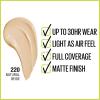 imageMaybelline Super Stay Full Coverage Liquid Foundation Active Wear Makeup Up to 30Hr Wear Transfer Sweat ampamp Water Resistant Matte Finish Warm Nude 1 Count220 NATURAL BEIGE