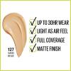 imageMaybelline Super Stay Full Coverage Liquid Foundation Active Wear Makeup Up to 30Hr Wear Transfer Sweat ampamp Water Resistant Matte Finish Warm Nude 1 Count127 SAND BEIGE