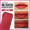 imageMaybelline Super Stay Ink Crayon Lipstick Makeup Precision Tip Matte Lip Crayon with Builtin Sharpener Longwear Up To 8Hrs Make Moves Red Nude 1 Count140 WORK FOR IT