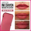 imageMaybelline Super Stay Ink Crayon Lipstick Makeup Precision Tip Matte Lip Crayon with Builtin Sharpener Longwear Up To 8Hrs Make Moves Red Nude 1 Count145 BREAK THE CEILING