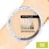 imageMaybelline Super Stay Up to 24HR Hybrid PowderFoundation MediumtoFull Coverage Makeup Matte Finish 340 1 CountSUPERSTAY POWDER 118
