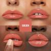 imageMaybelline Super Stay Vinyl Ink Longwear NoBudge Liquid Lipcolor Makeup Highly Pigmented Color and Instant Shine Coy Rose Mauve Nude Lipstick 014 fl oz 1 Count105 GOLDEN