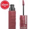 imageMaybelline Super Stay Vinyl Ink Longwear NoBudge Liquid Lipcolor Makeup Highly Pigmented Color and Instant Shine Coy Rose Mauve Nude Lipstick 014 fl oz 1 Count40 WITTY