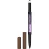 imageMaybelline Express Brow 2In1 Pencil and Powder Eyebrow Makeup Deep Brown 1 Count257 Medium Brown