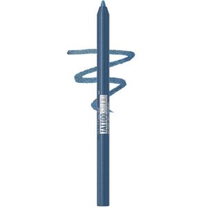 imageMAYBELLINE Tattoo Studio Sharpenable Eyeliner Pencil 36 Hour Wear Waterproof Tealtini 1 CountNavy Bling