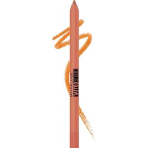 imageMAYBELLINE Tattoo Studio Sharpenable Eyeliner Pencil 36 Hour Wear Waterproof Tealtini 1 CountOrange Flash