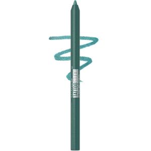 imageMAYBELLINE Tattoo Studio Sharpenable Eyeliner Pencil 36 Hour Wear Waterproof Tealtini 1 CountTealtini