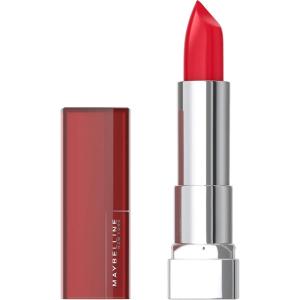 imageMaybelline Color Sensational Lipstick Lip Makeup Cream Finish Hydrating Lipstick Nude Lust Nude 1 Count630 RED REVOLUTION