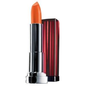 imageMaybelline Color Sensational Lipstick Lip Makeup Cream Finish Hydrating Lipstick Nude Lust Nude 1 CountElectric Orange