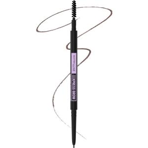 imageMaybelline Express Brow Ultra Slim Eyebrow Makeup Brow Pencil with Precision Tip and Spoolie for Defined Eyebrows Deep Brown 1 Count260 DEEP BROWN