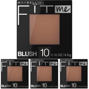 imageMaybelline Fit Me Blush Lightweight Smooth Blendable Longlasting AllDay Face Enhancing Makeup Color Peach 1 CountBuff