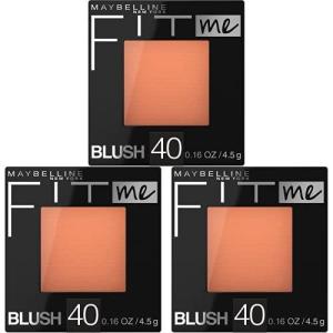 imageMaybelline Fit Me Blush Lightweight Smooth Blendable Longlasting AllDay Face Enhancing Makeup Color Peach 1 CountPeach