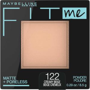 imageMaybelline Fit Me Matte  Poreless Pressed Face Powder Makeup ampamp Setting Powder Coconut 1 Count122 CREAMY BEIGE