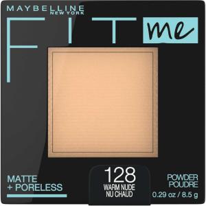 imageMaybelline Fit Me Matte  Poreless Pressed Face Powder Makeup ampamp Setting Powder Coconut 1 Count128 WARM NUDE