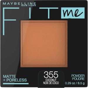 imageMaybelline Fit Me Matte  Poreless Pressed Face Powder Makeup ampamp Setting Powder Coconut 1 Count355 COCONUT