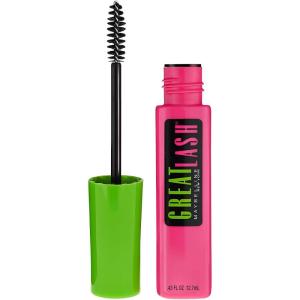 imageMaybelline Great Lash Washable Mascara Makeup Volumizing LashDoubling Formula That Conditions As It Thickens Very Black 1 CountWashable Dark Brown
