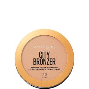 imageMaybelline New York City Bronzer Powder Makeup Bronzer and Contour Powder 200 032 ozCITY BRONZER 200